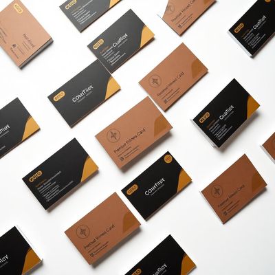 Premium visitkort med soft-touch
